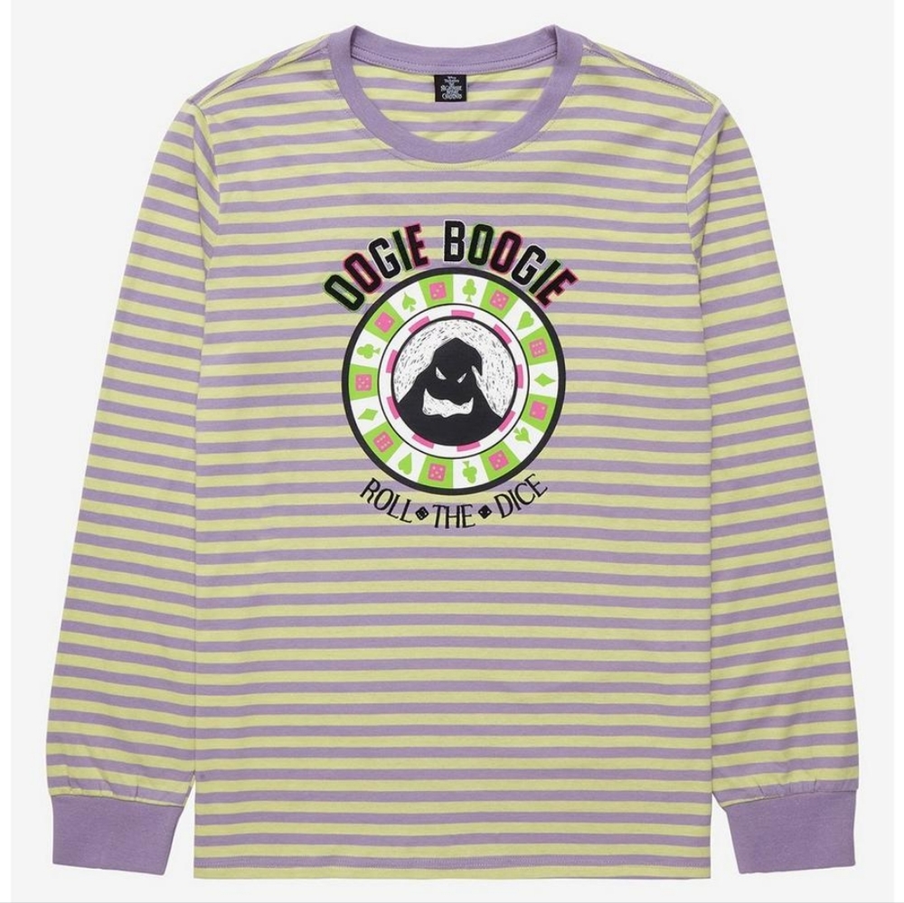 Disney The Nightmare Before Christmas Oogie Boogie Dice Long Sleeve T-Shirt